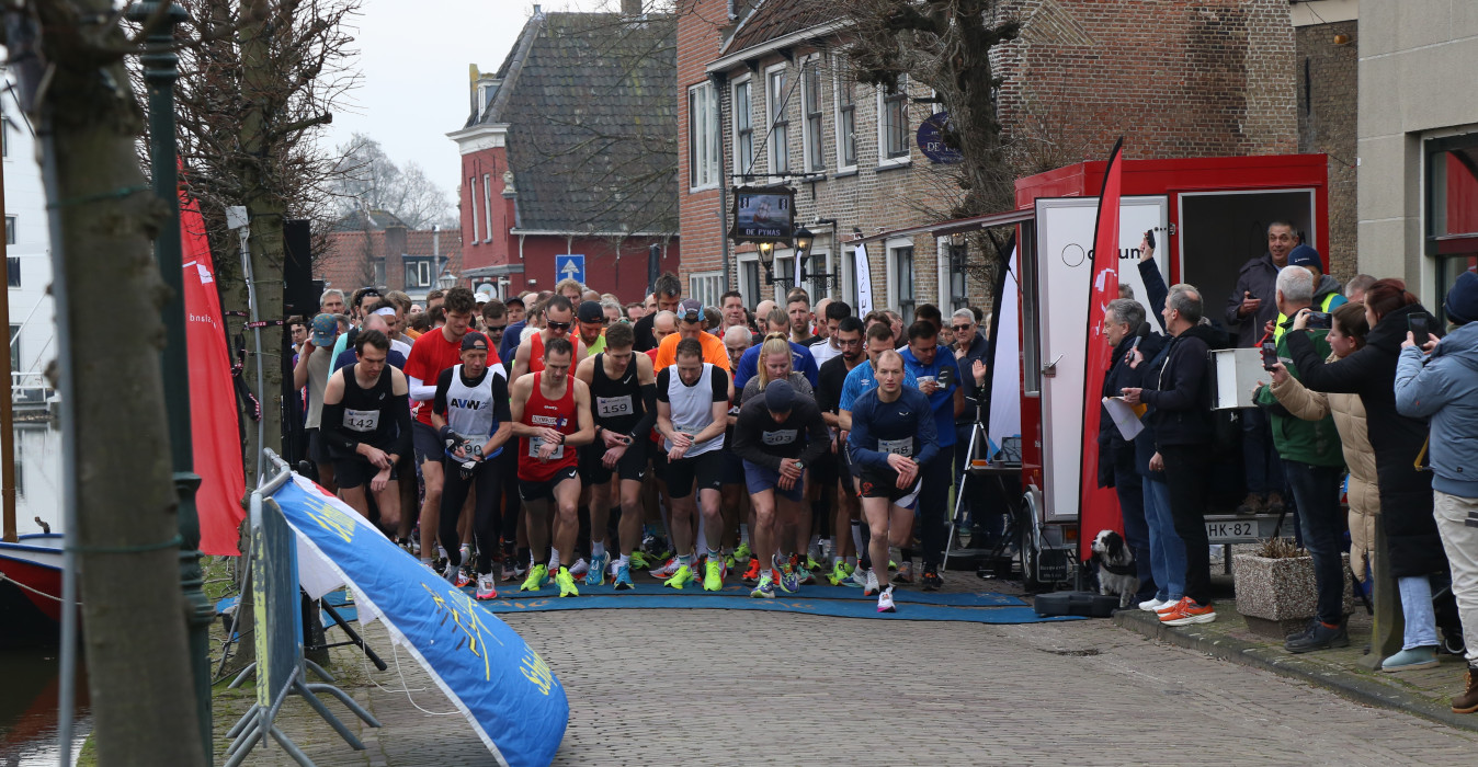 dynamisch foto van lopers